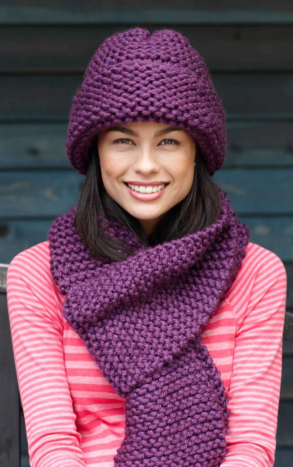 Men's knit hat pattern super bulky yarn