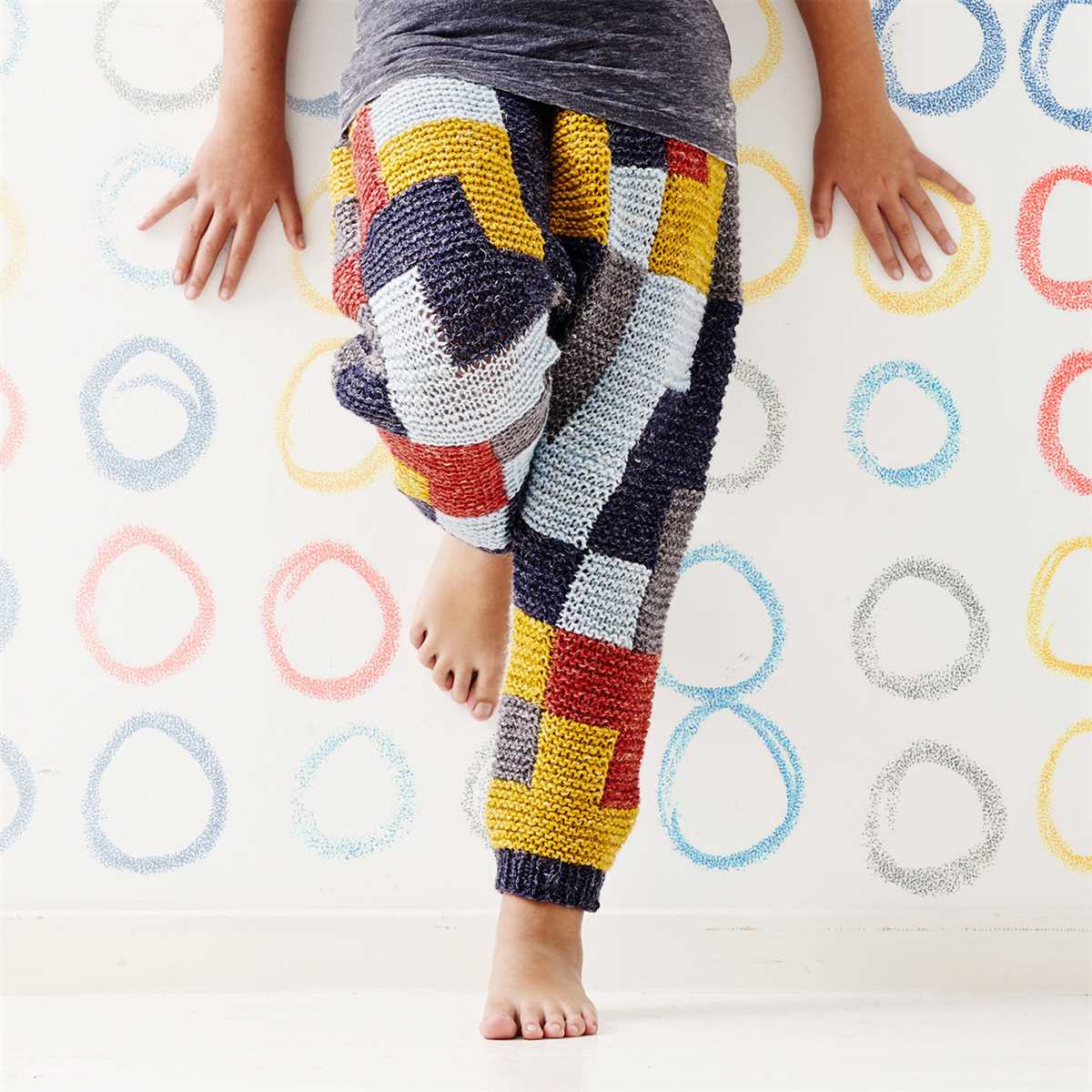 Men's knitted pants pattern
