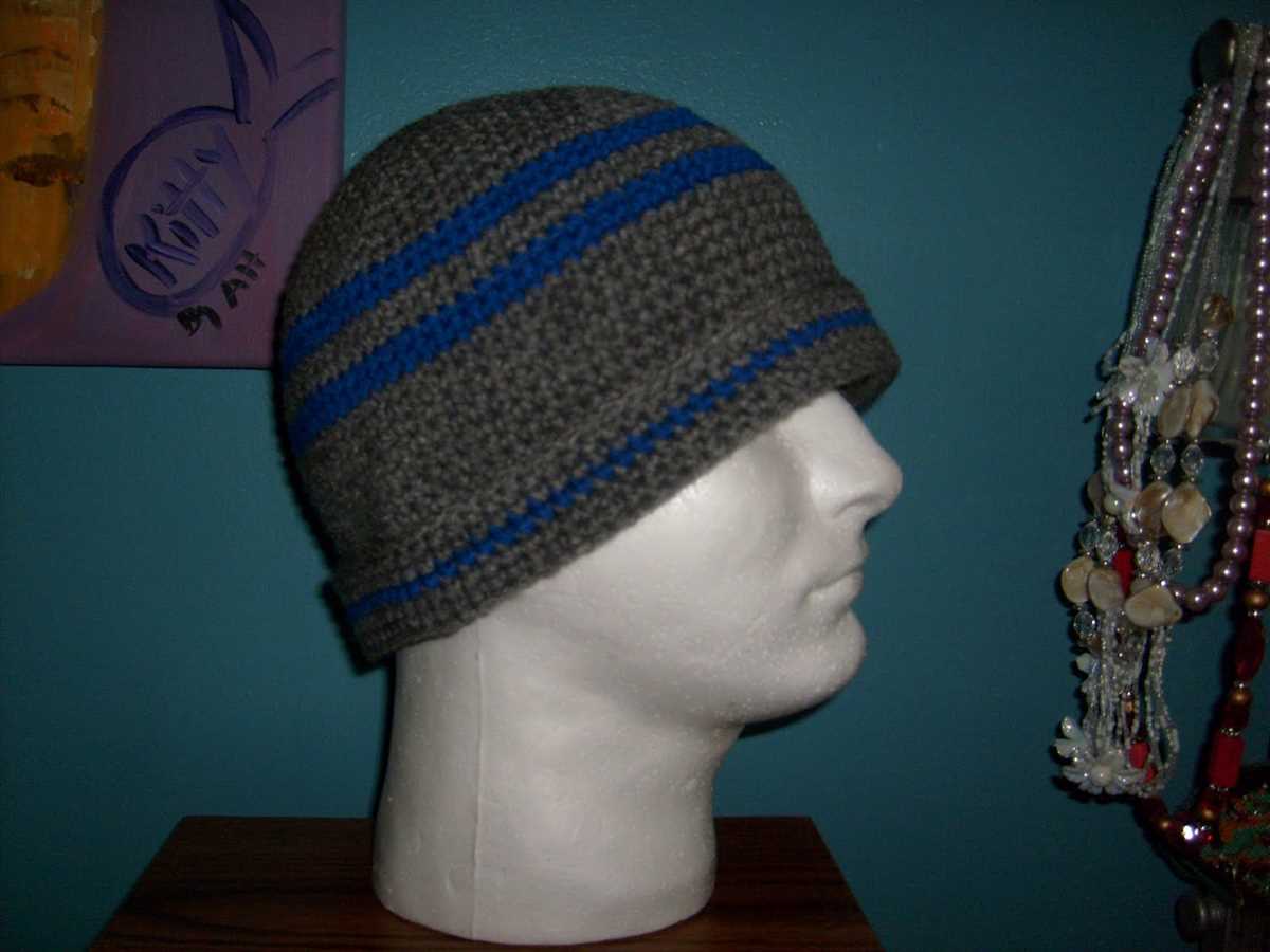 Mens easy knit hat pattern