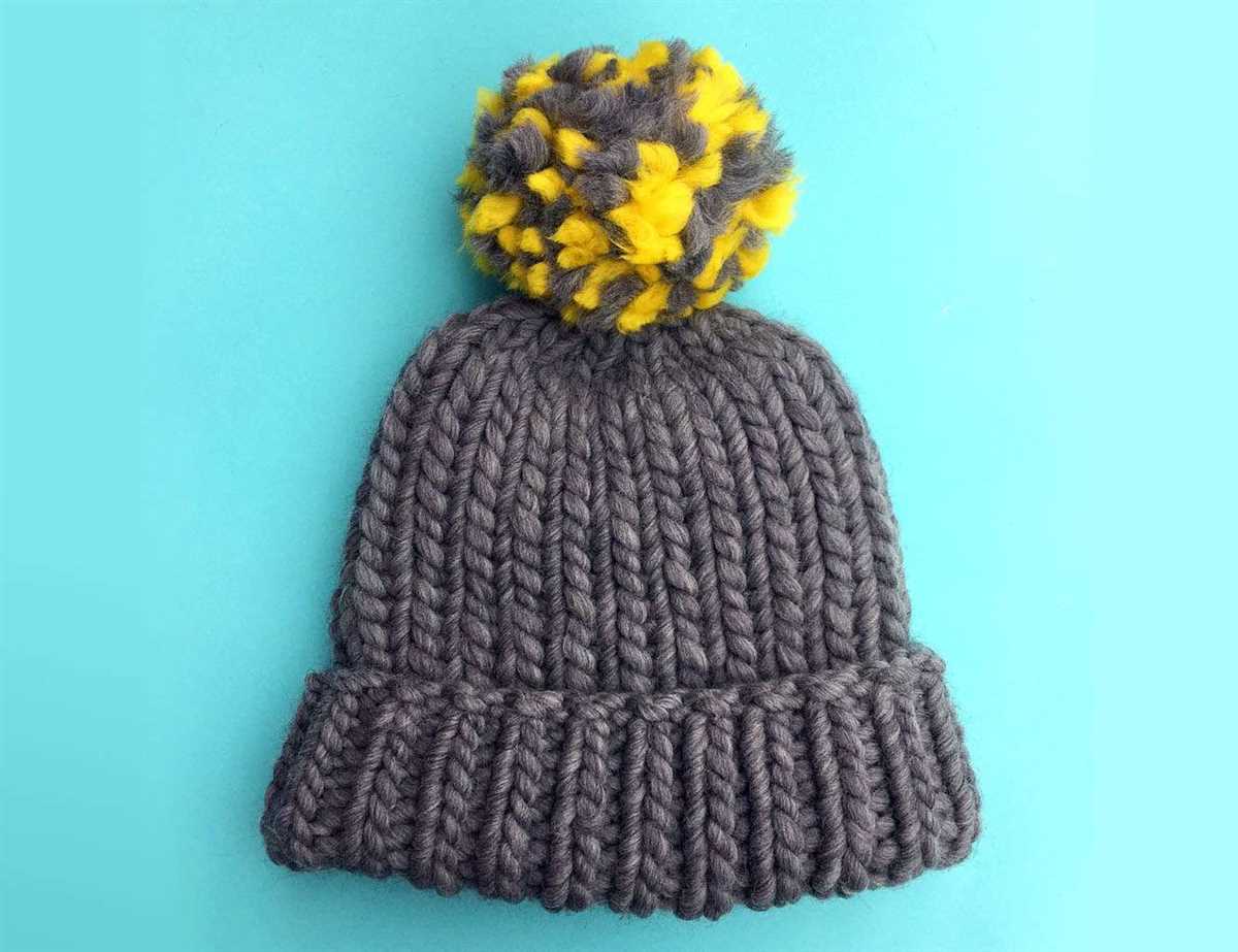 Mens knitted hat patterns chunky