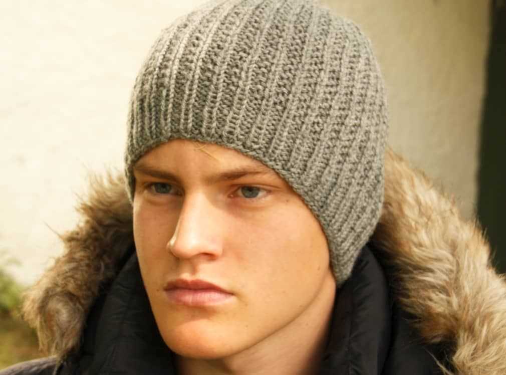 Mens knitted hat patterns chunky