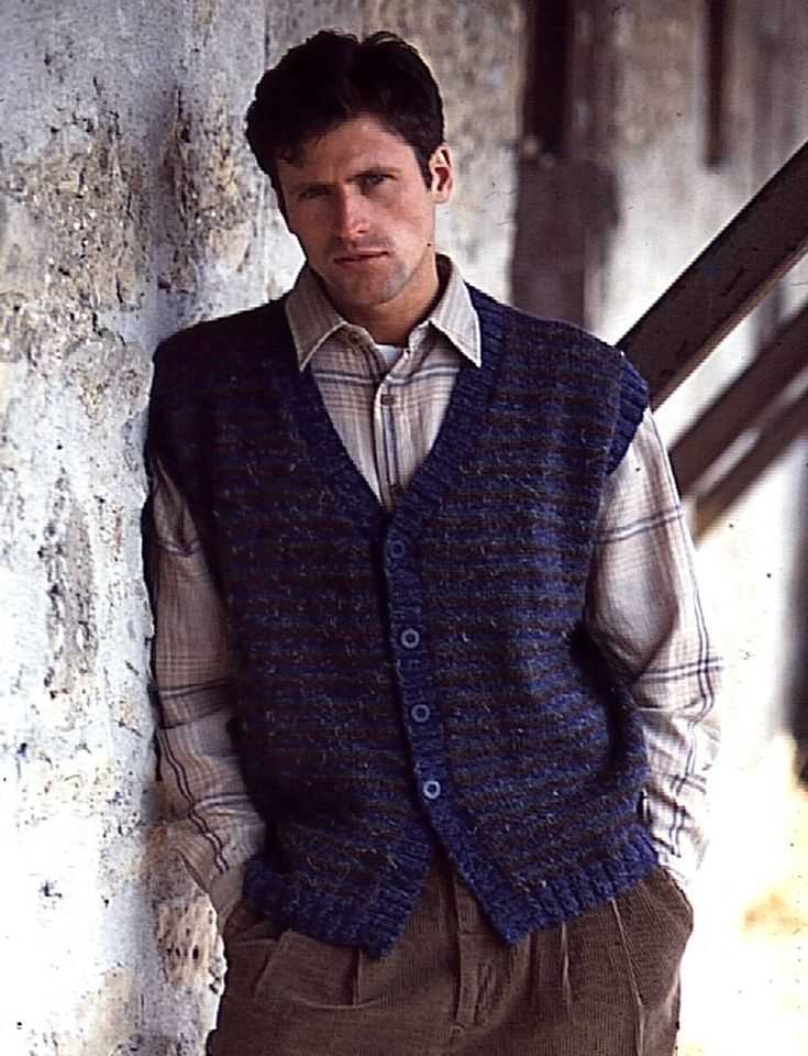 Mens knitted vest pattern