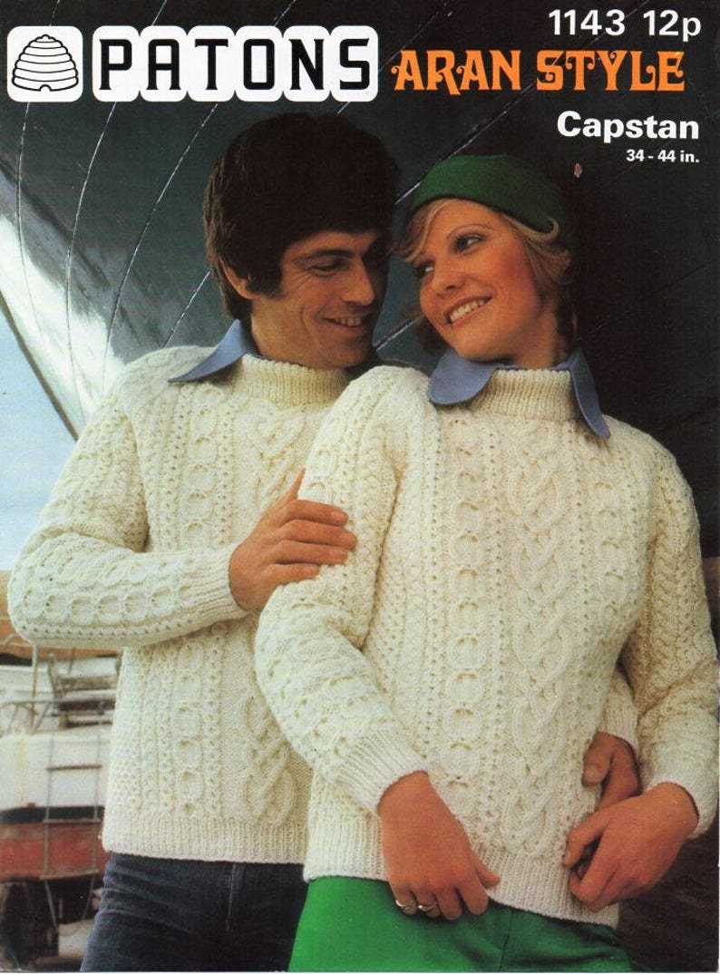 Mens aran knitting patterns