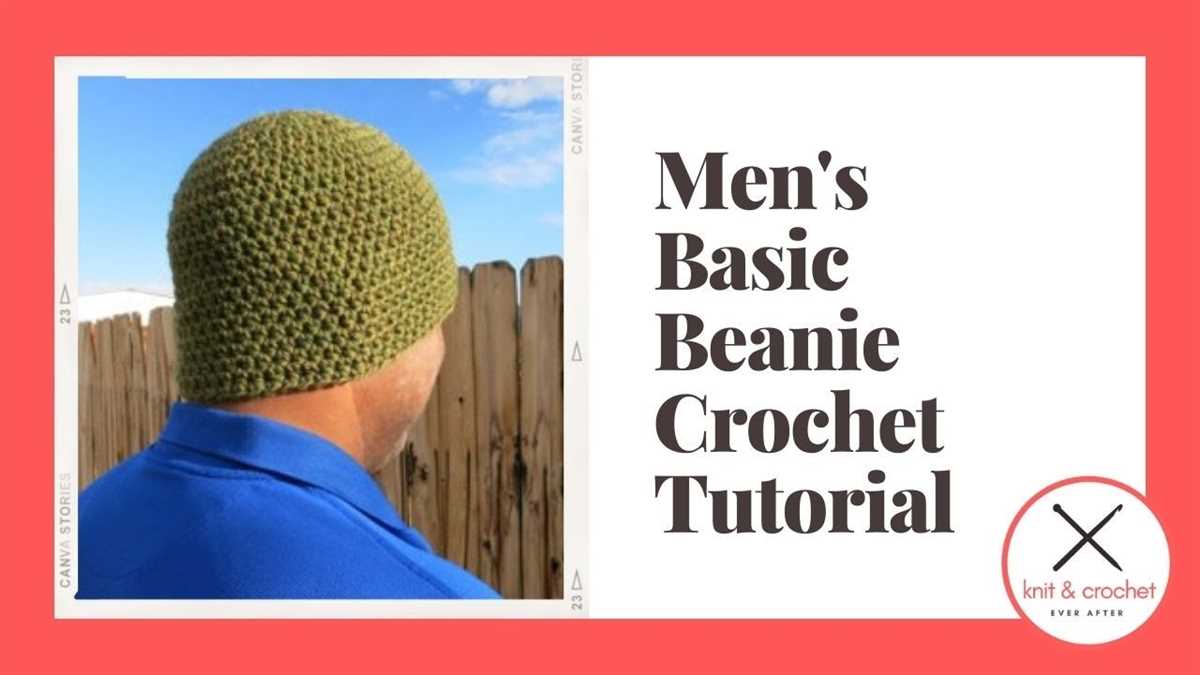 Mens easy knit hat pattern