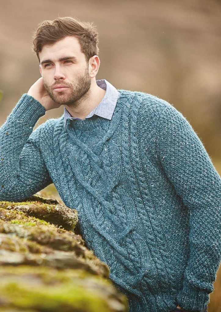 Mens jumper knitting pattern