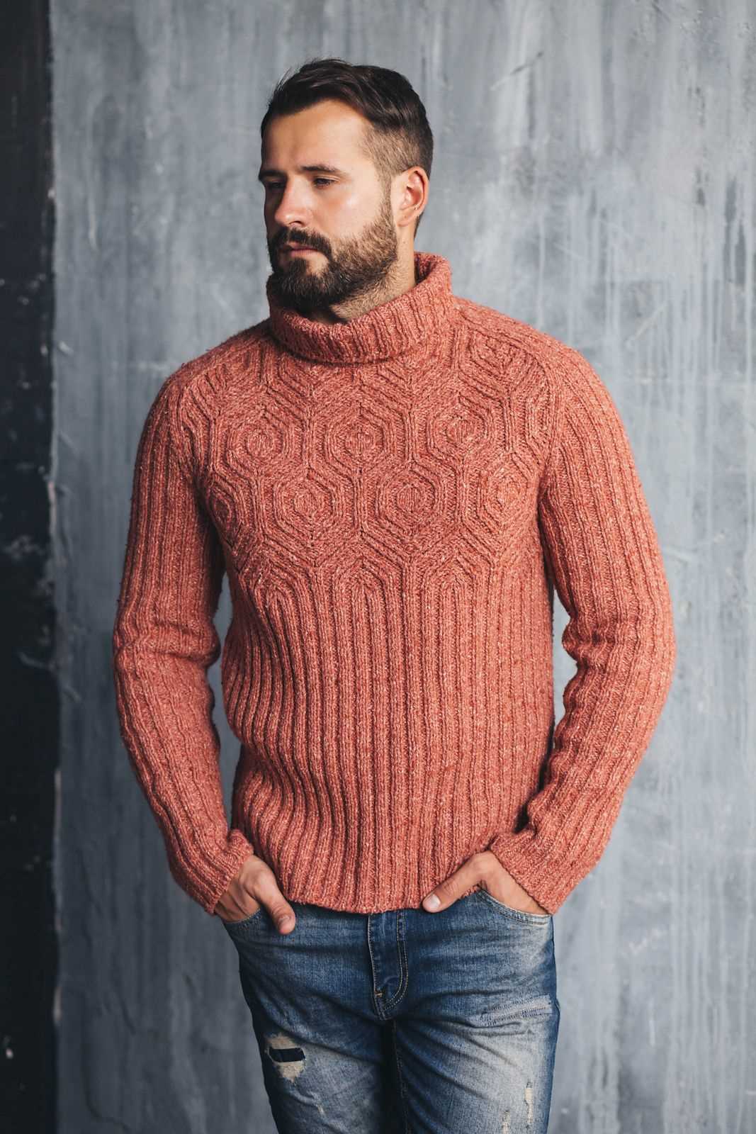 Mens knit sweater pattern