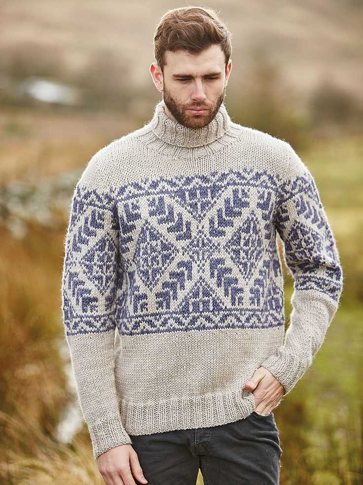 Mens knitted sweater patterns
