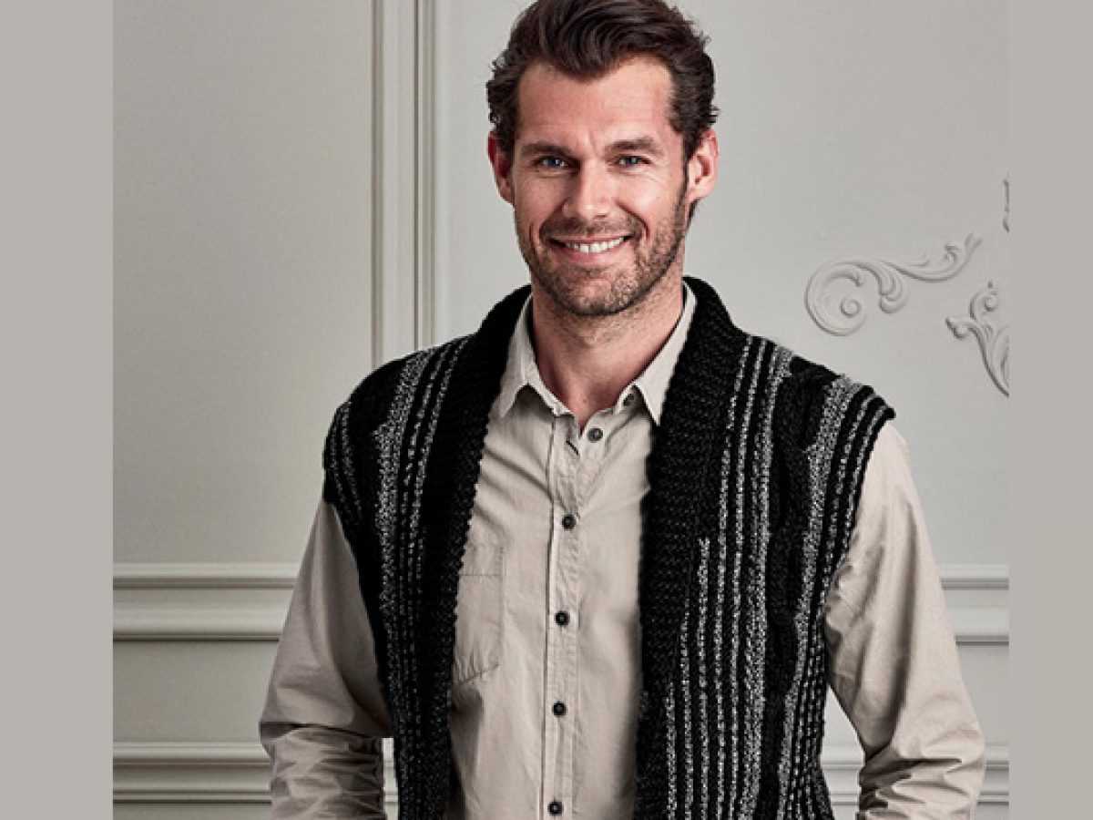 Mens knitted vest pattern