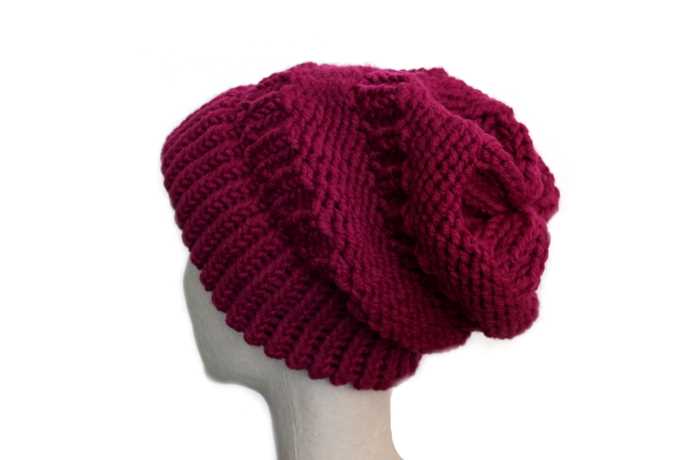 Mens loom knit hat pattern