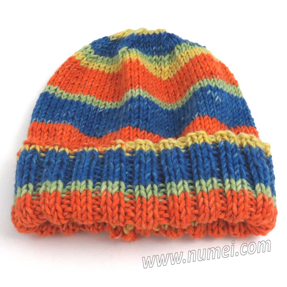 Mens ribbed knit hat pattern straight needles