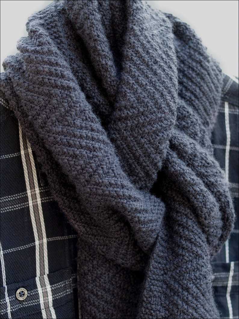 Mens scarf knitting patterns