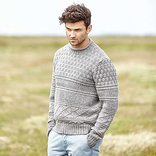 Create a Unique Knit Pattern for Men's Sweaters Mens sweater knit pattern