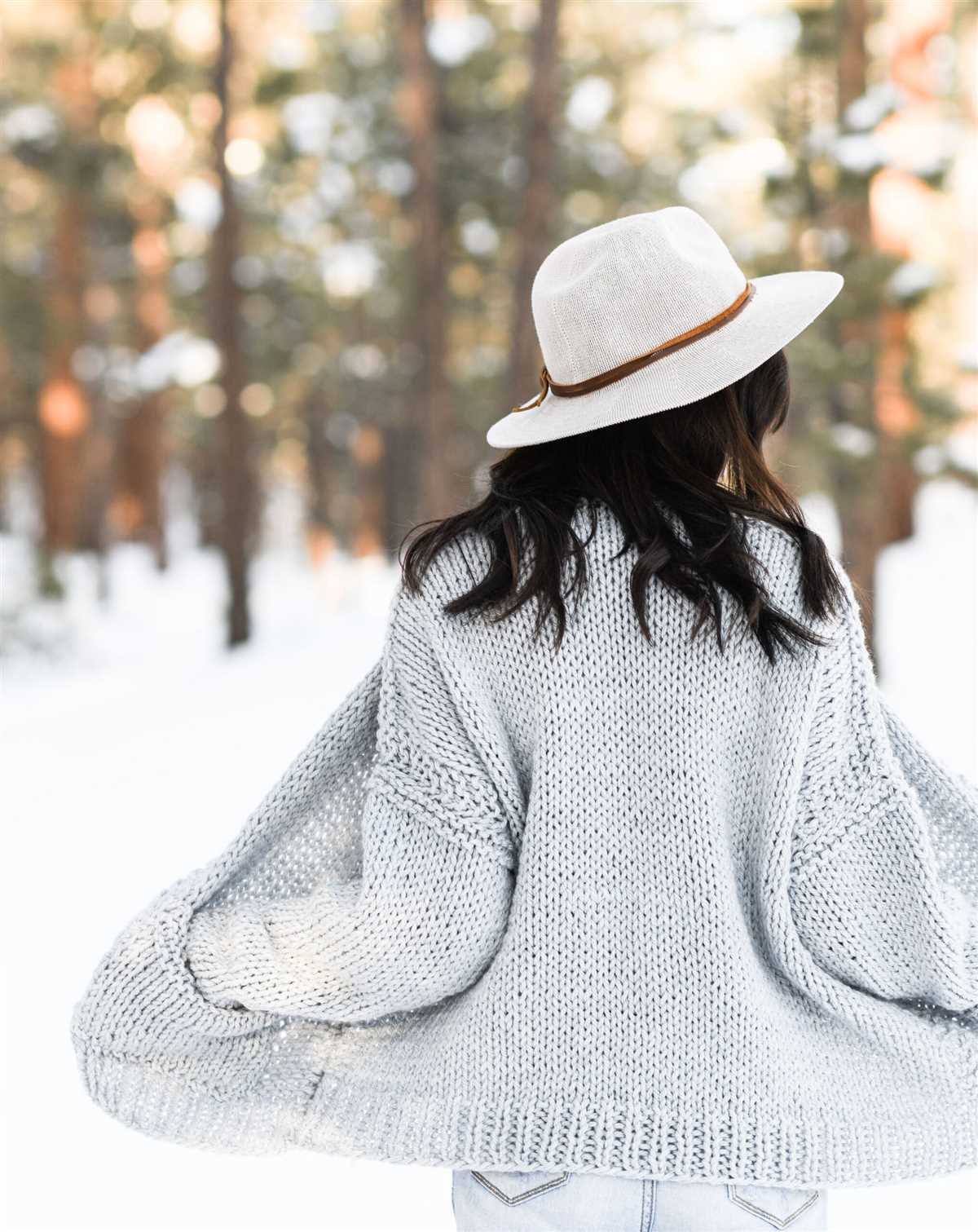 Oversized chunky knit cardigan pattern