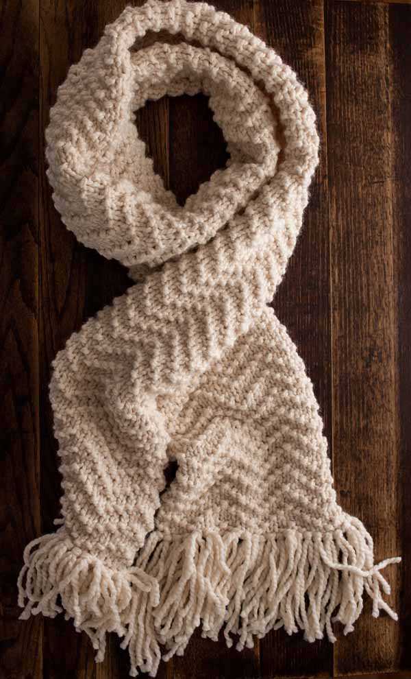 Free knit scarf pattern