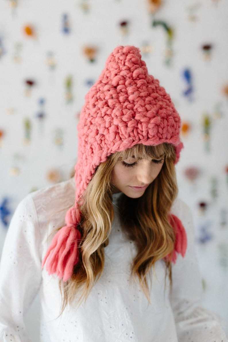 Simple seed stitch beanie knitting pattern free