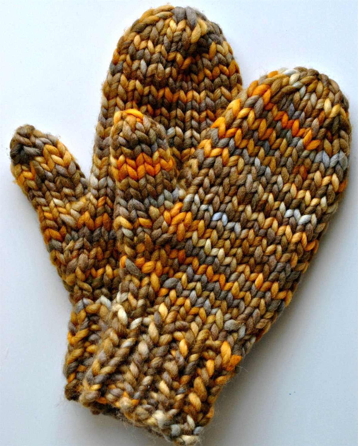 Mens mittens knitting pattern