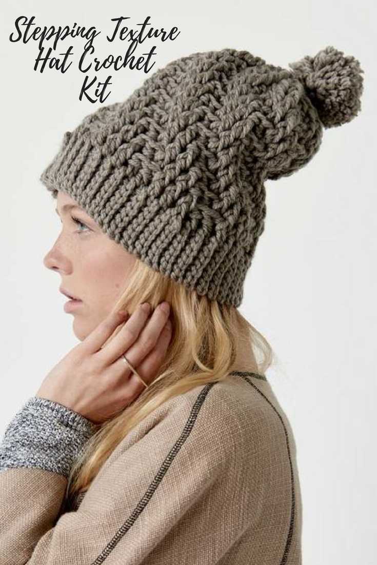 Knitted hat patterns using chunky yarn