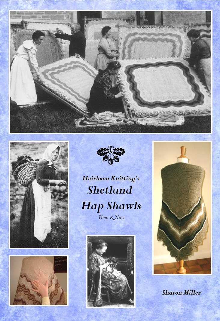 Hap shawl knitting pattern