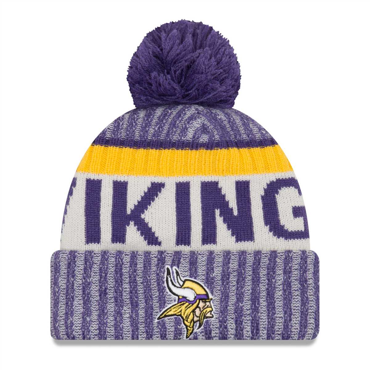 Minnesota vikings knit hat pattern