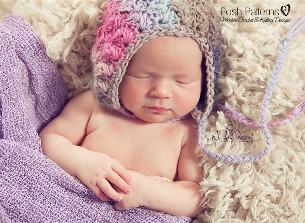 Newborn bonnet knitting pattern free