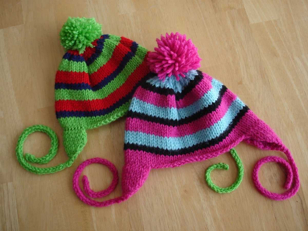 Free knitting hat patterns for charity