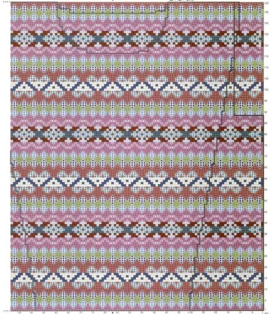 Fair isle dress knitting patterns