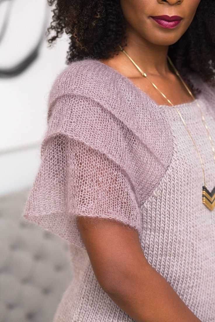 Mohair top knitting pattern