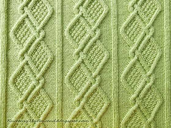 Moon and stars blanket knitting pattern