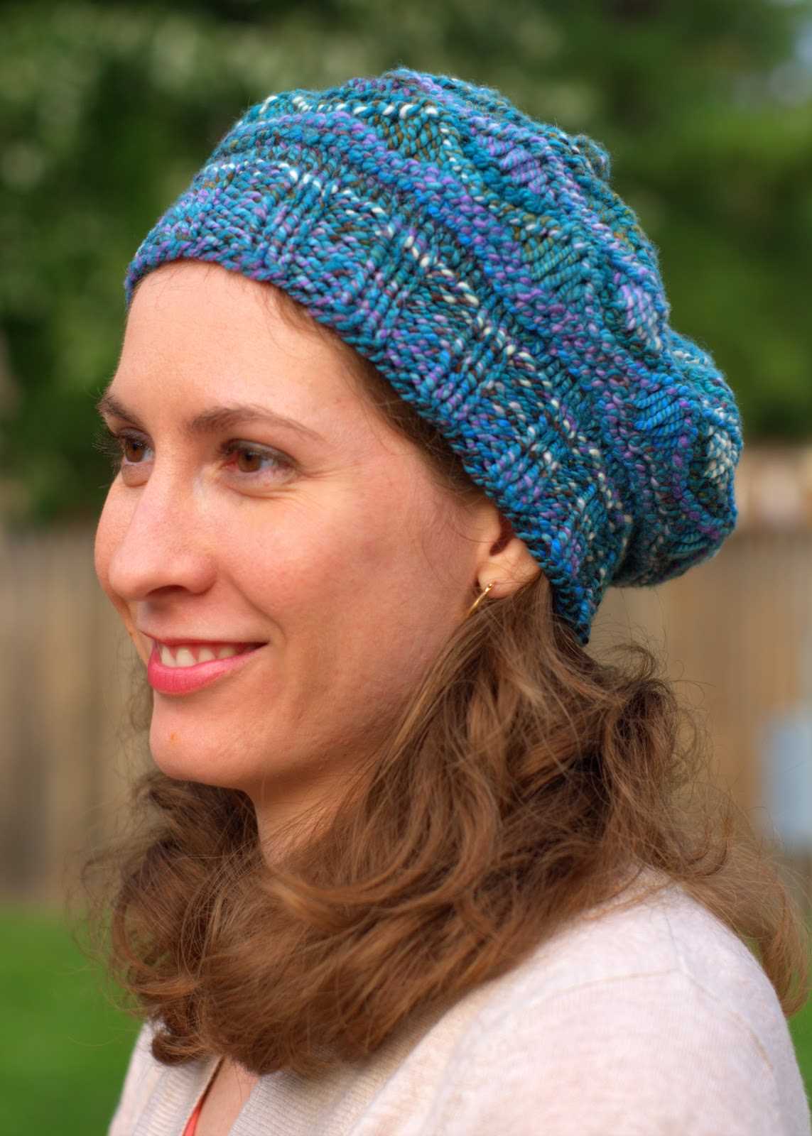 Chunky cable knit hat pattern free