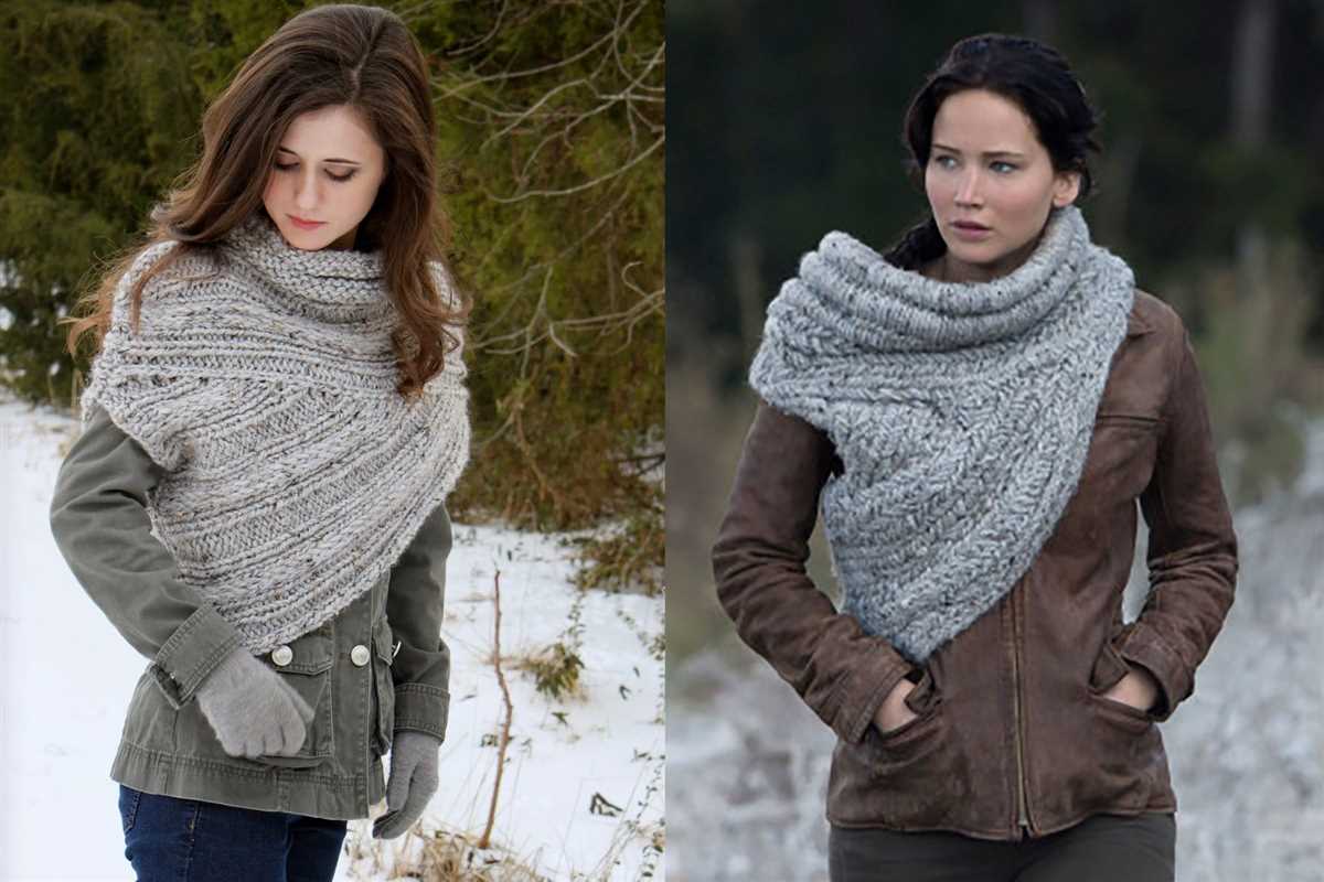 Katniss cowl free knitting pattern