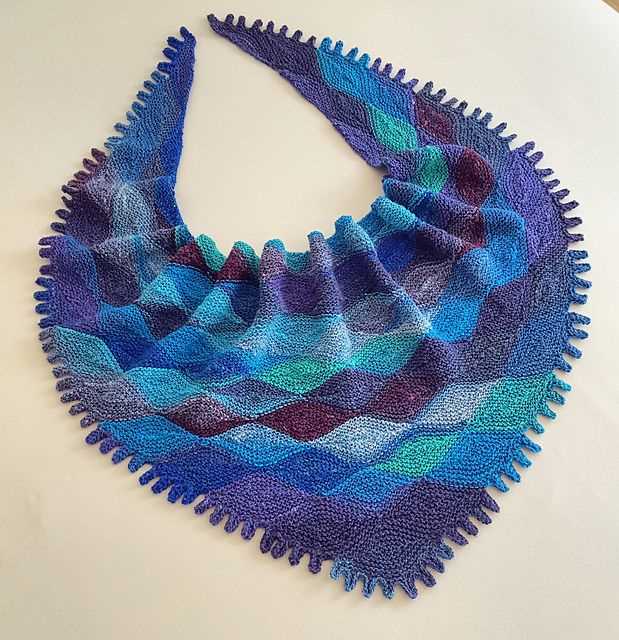 Knitted headscarf pattern
