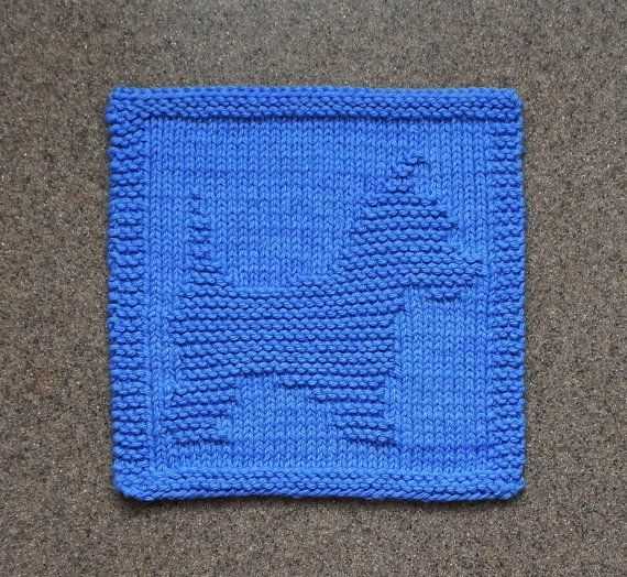 Cotton dish cloth knitting pattern