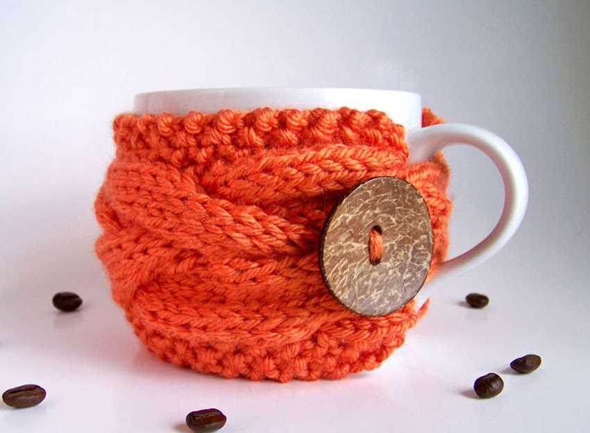 Mug cozy knitting pattern ravelry