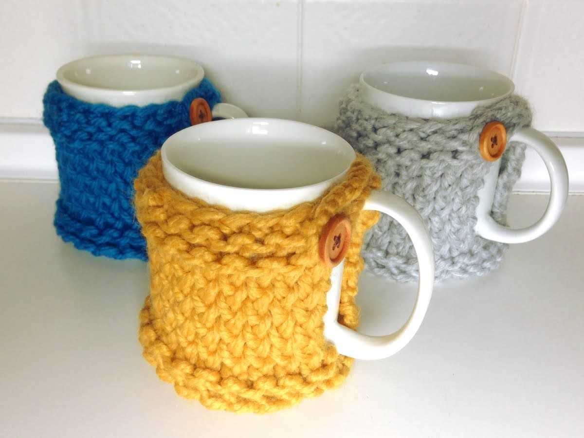 Mug cozy knitting pattern ravelry
