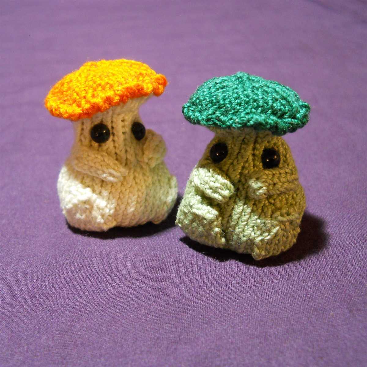 Mushroom knitting pattern free