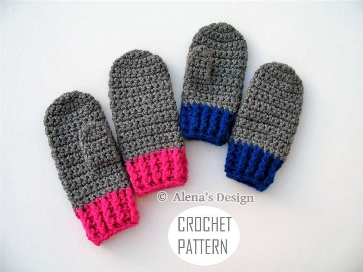 Bulky knit mitten pattern free