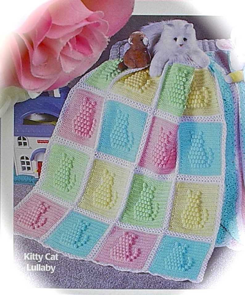 Kitten blanket knitting pattern