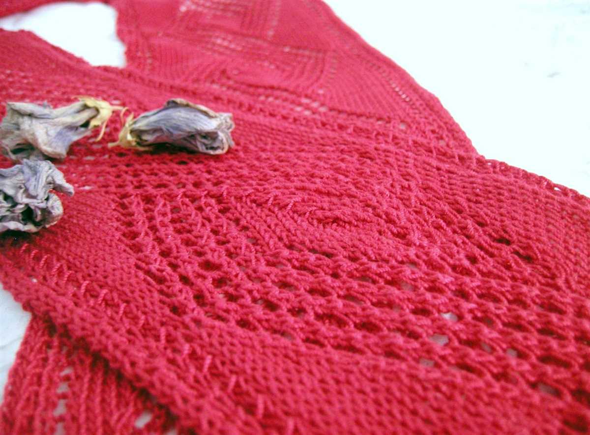 Free knitting patterns scarves