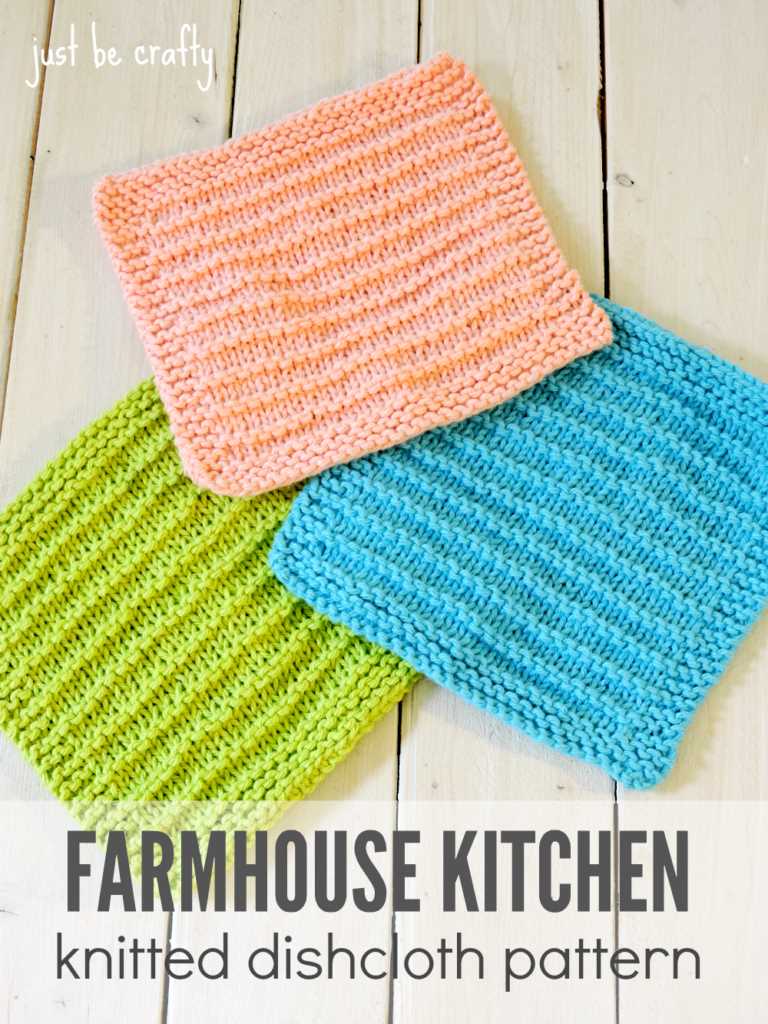Free knitted dishcloth dress patterns