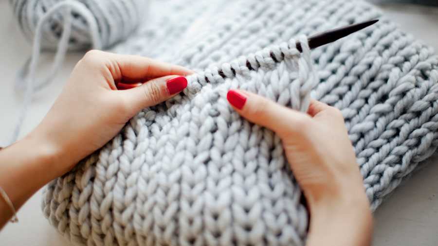 Chunky knit throw free pattern