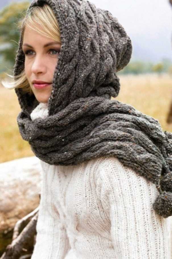 Hood knitting pattern free
