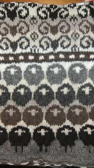 Hap knitting pattern