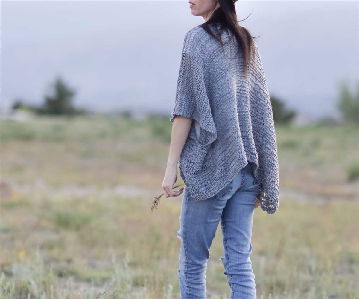 Kimono knitting pattern