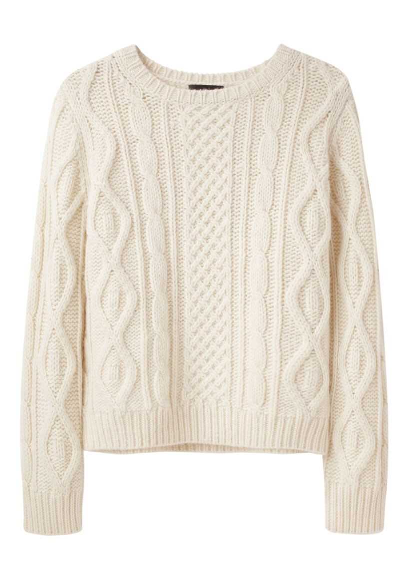 Irish cable knit sweater patterns