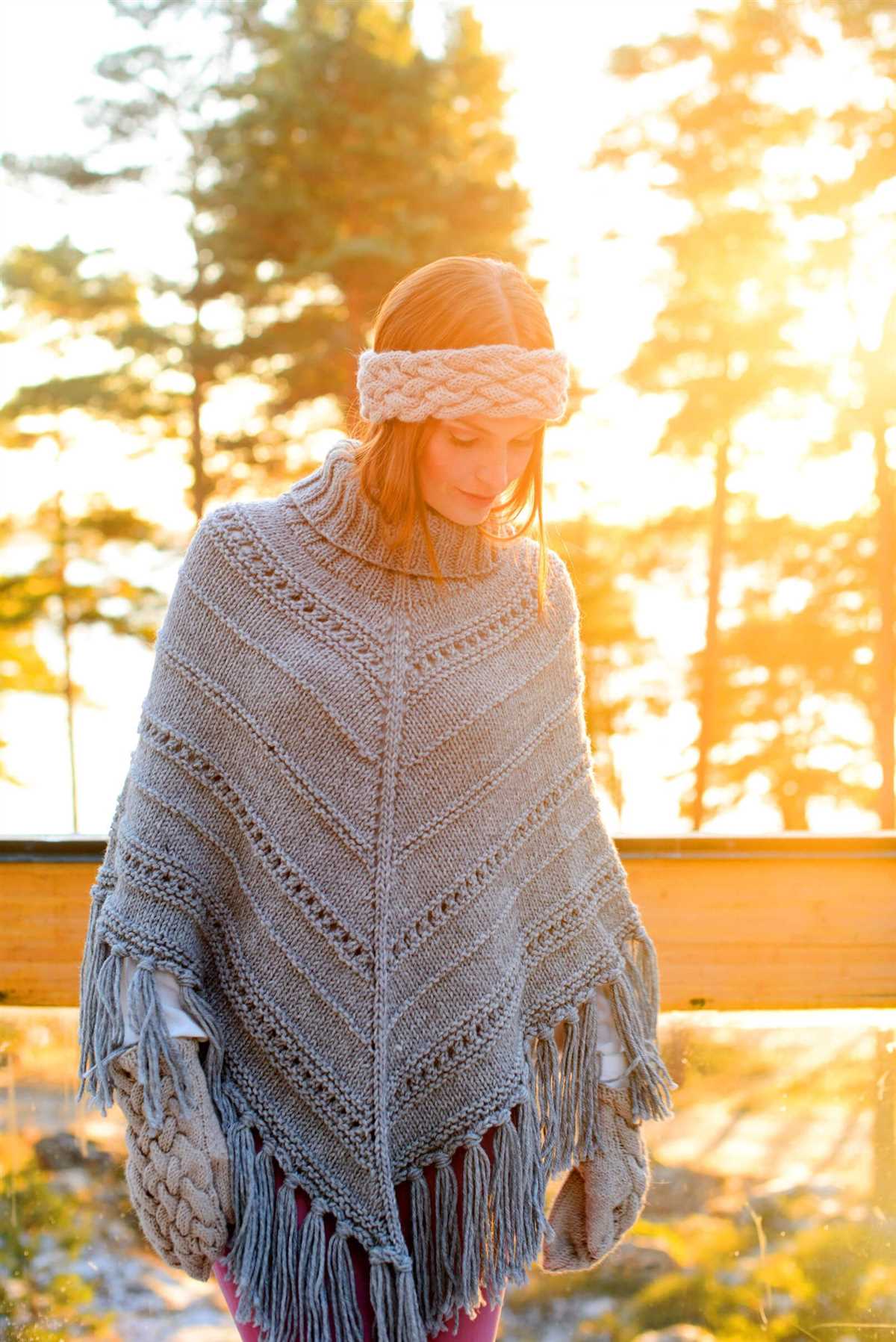 Free knitted poncho patterns for ladies