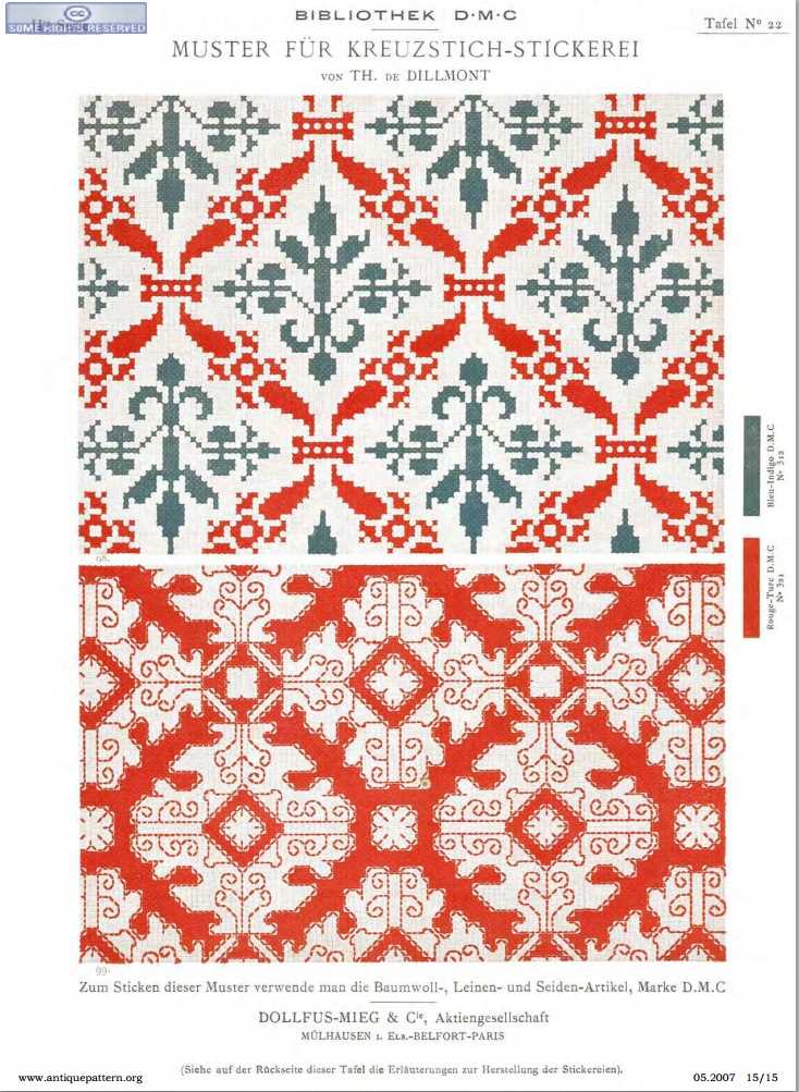 Knitting motifs patterns free