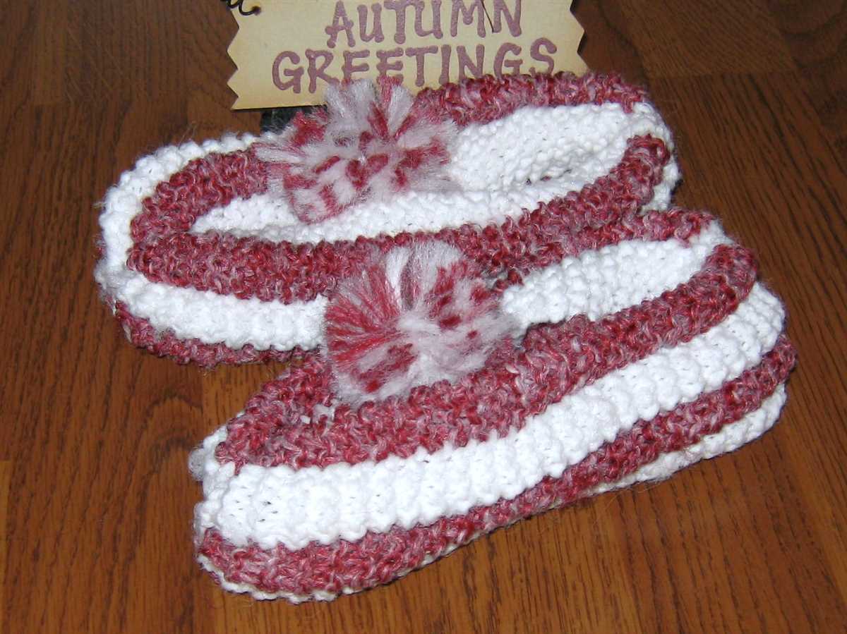 Free knit patterns for slippers