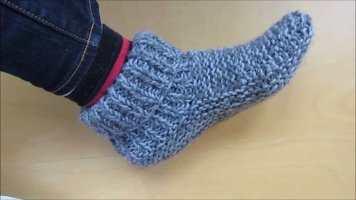 Easy knitted slipper patterns for beginners