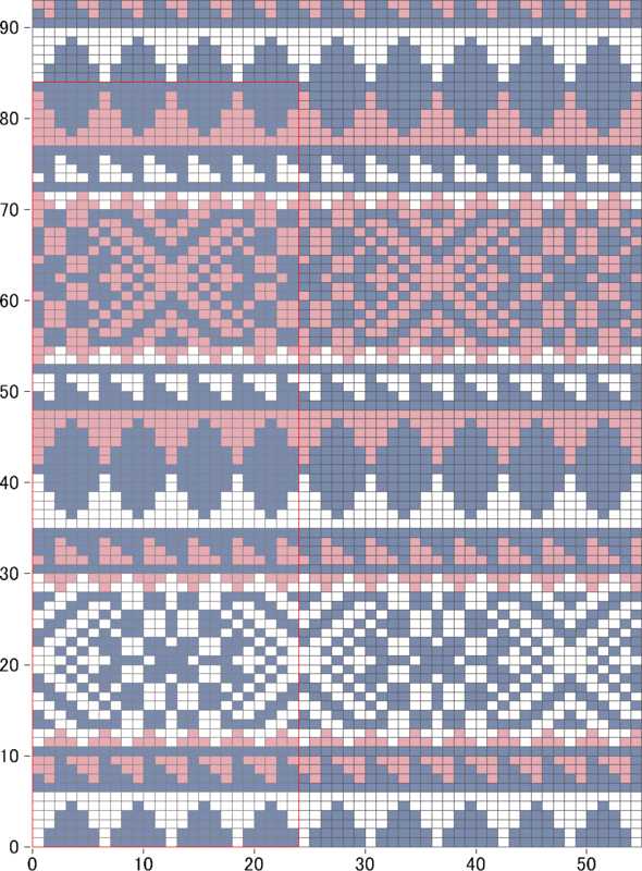 Fair isle tank top knitting pattern