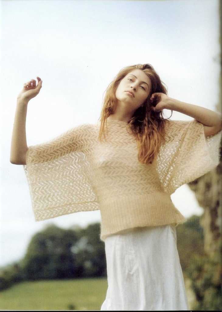 Mohair top knitting pattern